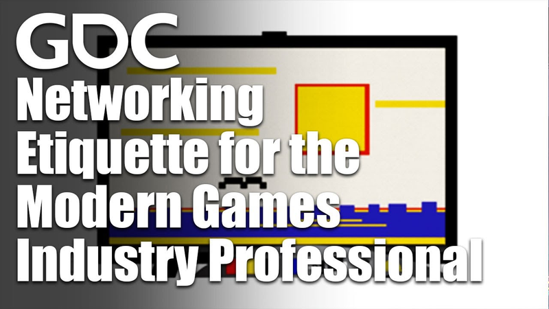 Cover of Networking Etiquette for the Modern Games Industry Professional