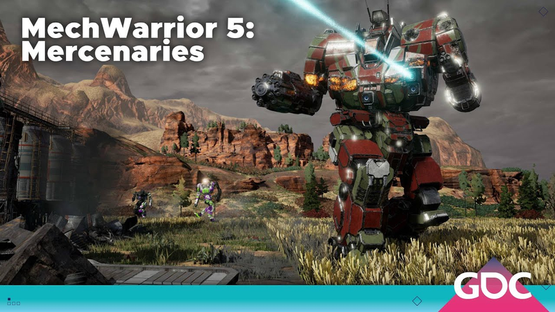 Cover of GDC Plays MechWarrior 5: Mercenaries with Piranha Games' Russ Bullock