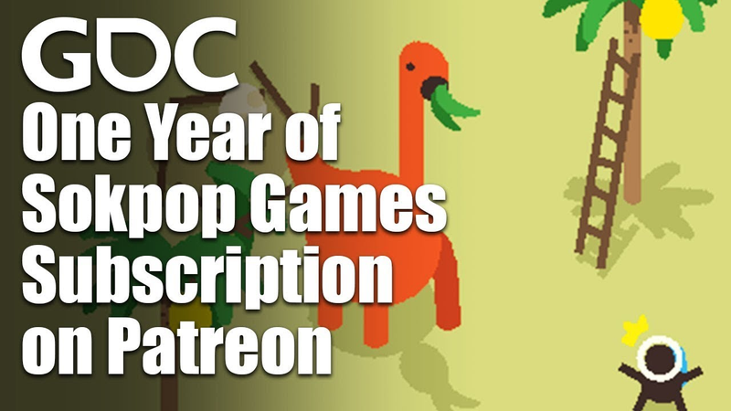 Cover of One Year of Sokpop Games Subscription on Patreon