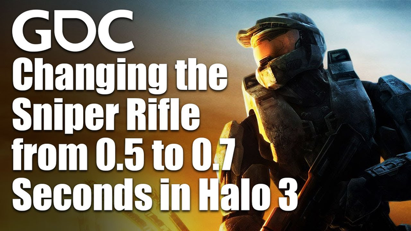Cover of Changing the Time Between Shots for the Sniper Rifle from 0.5 to 0.7 Seconds for Halo 3