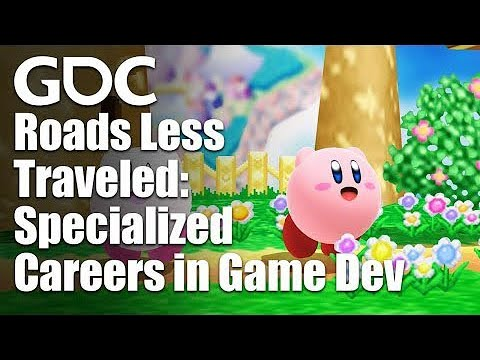 Cover of Roads Less Traveled: Specialized Careers in Game Dev