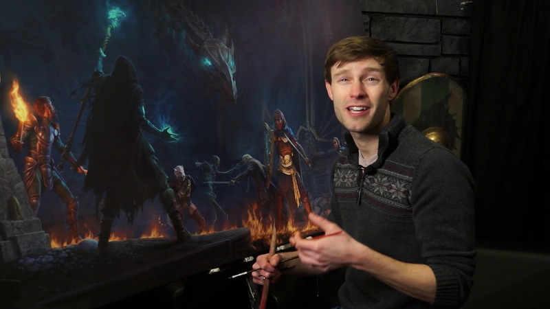 Cover of GDC19 Flash Forward: Illustrating Tamriel: Creating Key Art for The Elder Scrolls Online