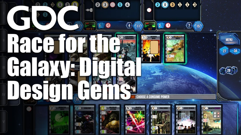 Cover of Board Game Design Day: Race for the Galaxy: Digital Design Gems