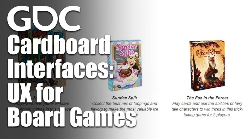 Cover of Board Game Design Day: Cardboard Interfaces: UX for Board Games