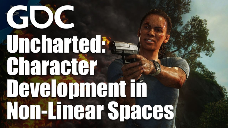 Cover of Character Development in Non-Linear Spaces: Uncharted: The Lost Legacy