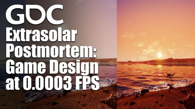 Cover of Extrasolar Postmortem: Game Design at 0.0003 FPS