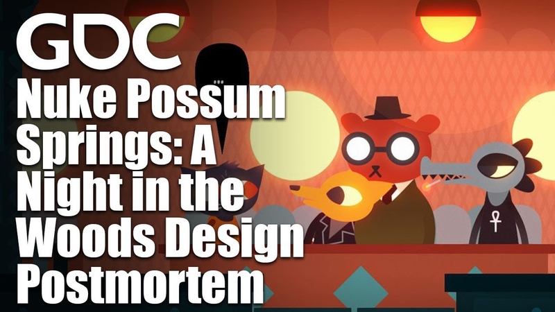 Cover of Nuke Possum Springs: A Night in the Woods Design Postmortem