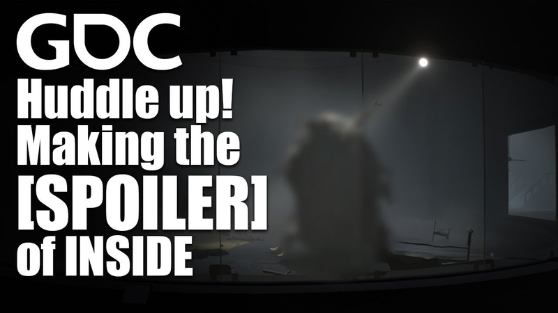 Cover of Huddle up! Making the [SPOILER] of INSIDE