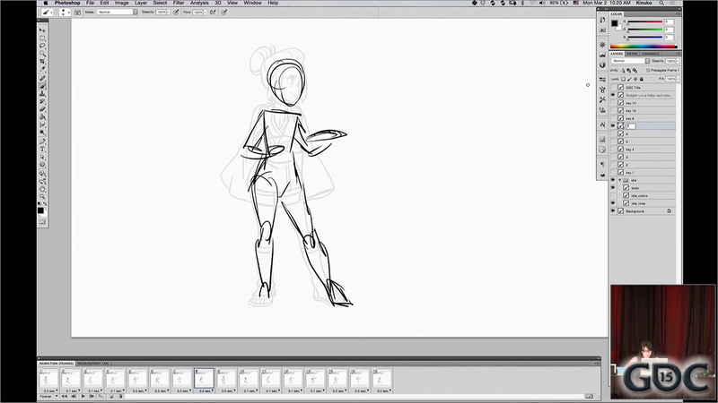 Cover of The GDC 2015 Live 2D Animation Demo