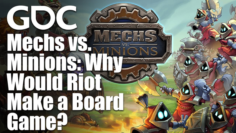 Cover of Mechs vs. Minions: Why Would Riot Make a Board Game?