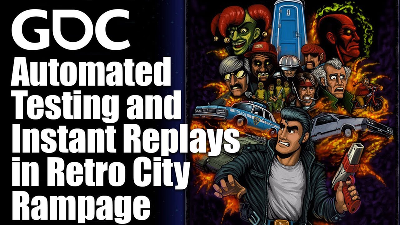 Cover of Automated Testing and Instant Replays in Retro City Rampage