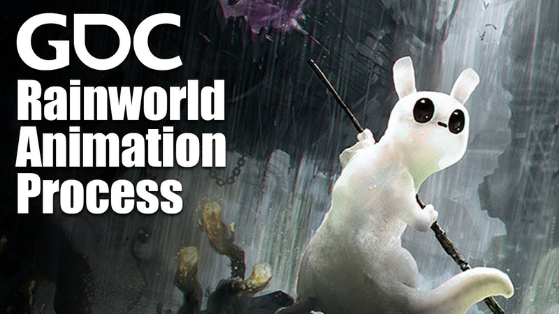 Cover of The Rain World Animation Process