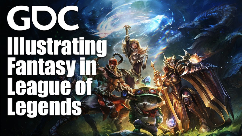 Cover of Illustrating Fantasy in League of Legends