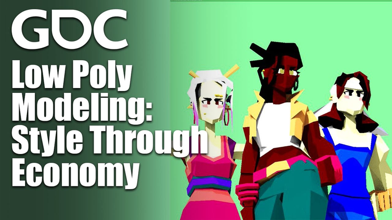 Cover of Low Poly Modeling: Style Through Economy