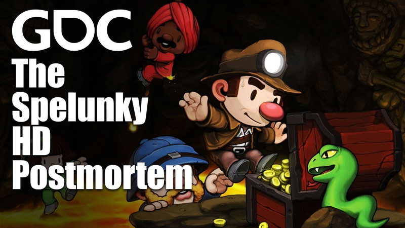 Cover of The Spelunky HD Postmortem