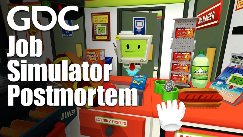 Cover of The Job Simulator Postmortem