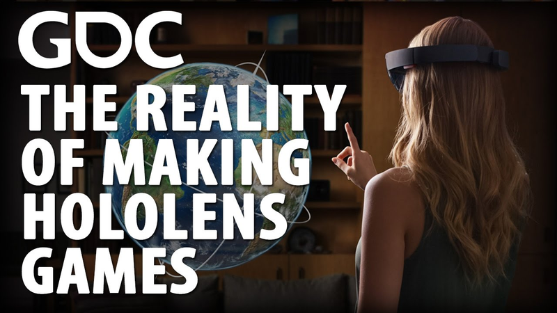 Cover of The Reality of Making Hololens Games