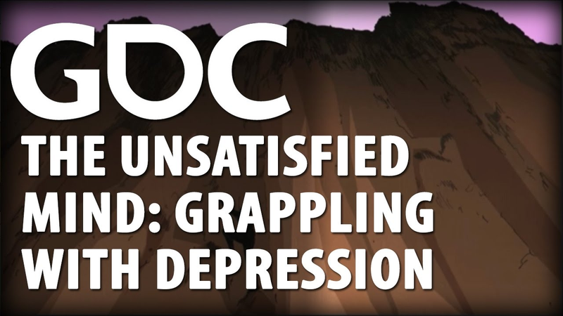 Cover of The Unsatisfied Mind: Grappling With Depression in Game Development