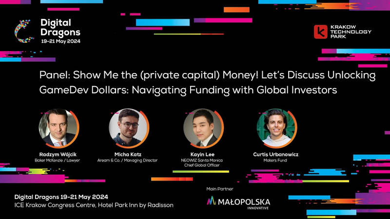 Cover of Panel: Show Me the (private capital) Money! Let’s Discuss Unlocking GameDev Dollars