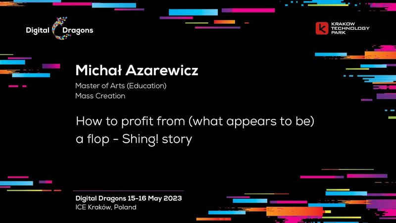 Cover of Michał Azarewicz - How to profit from (what appears to be) a flop - Shing! story