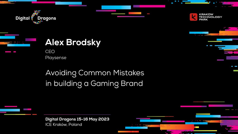 Cover of Alex Brodsky - Avoiding Common Mistakes in building a Gaming Brand