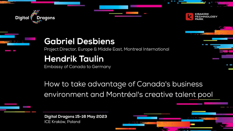 Cover of How to take advantage of Canada's buisness environment and Montreal's creative talent pool