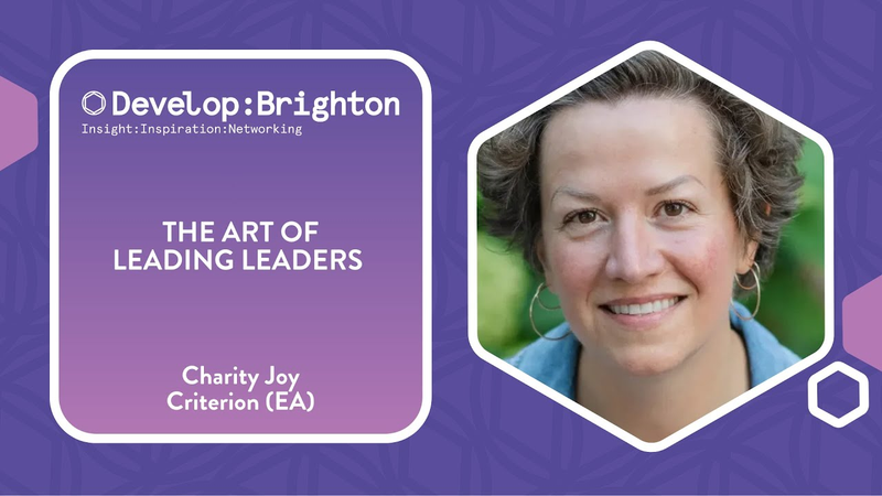 Cover of The Art of Leading Leaders | Develop:Brighton 2024