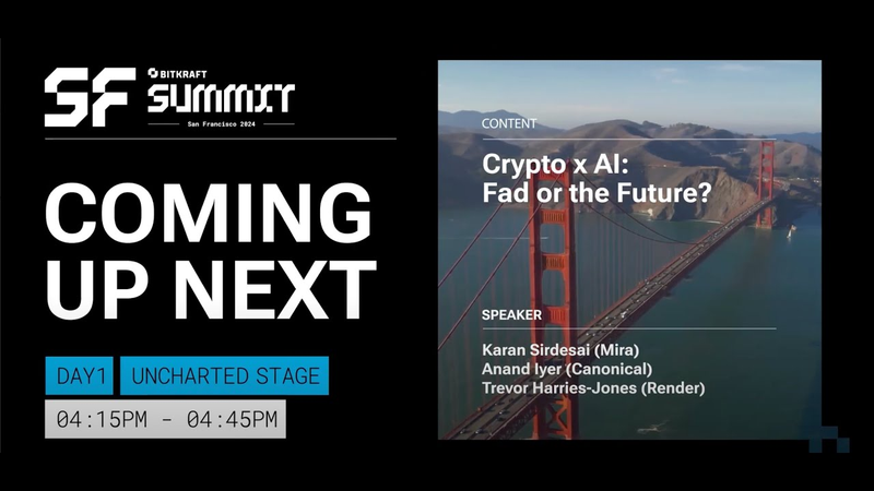 Cover of Crypto X AI: Fad or the Future | BITKRAFT Summit 2024