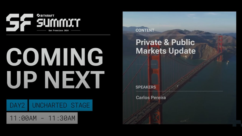 Cover of Private and Public Crypto Market Update 2024 | BITKRAFT Summit 2024