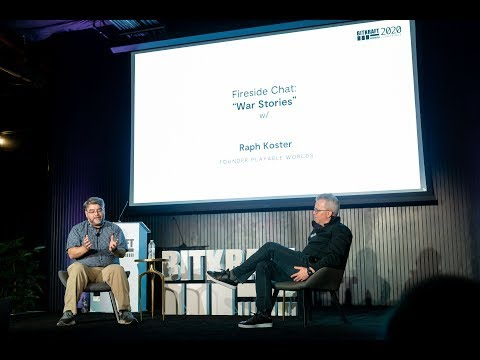 Cover of BITKRAFT Summit LA 2020 | Fireside Chat with Raph Koster hosted by General Partner Scott Rupp