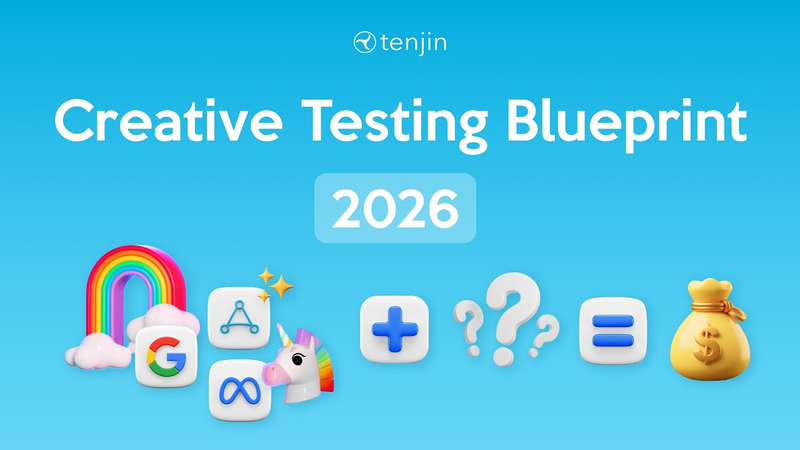Cover of Ad Creative Testing for Mobile Marketers (Meta, TikTok, Unity, Applovin, Google)