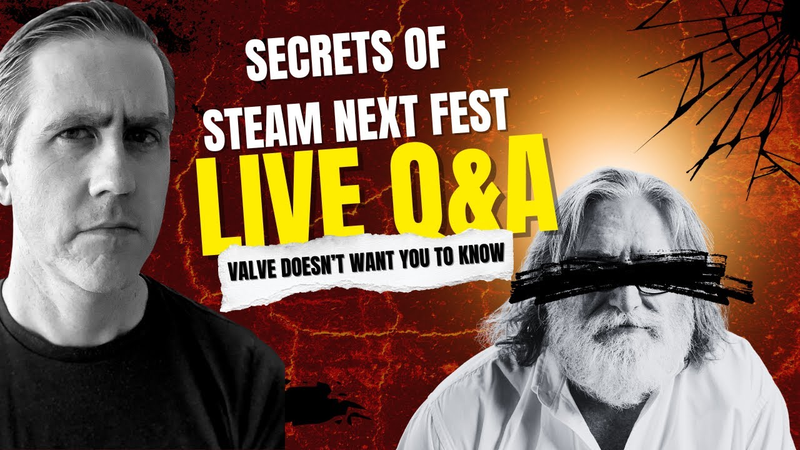 Cover of Live Q&A With Chris Zukowski about Steam Next Fest