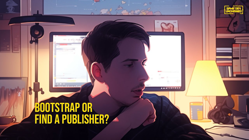 Cover of Bootstrap or Finding a Publisher for Indie Game?