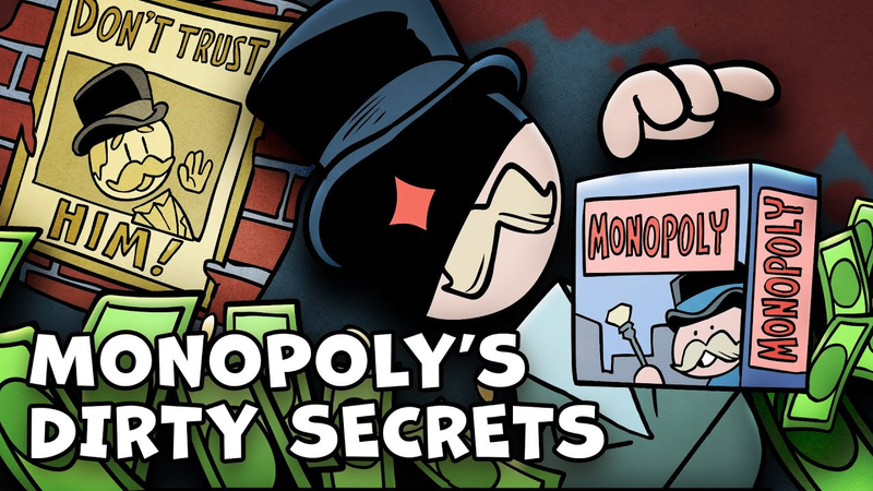Cover of Monopoly’s Dirty Secrets: Theft, Erasure and Capitalism | Extra Credits Gaming