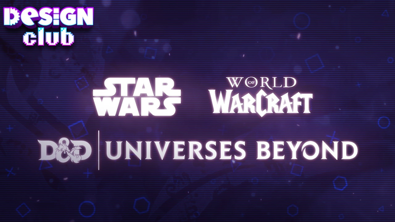 Cover of Universes Beyond comes to Dungeons & Dragons | Design Club