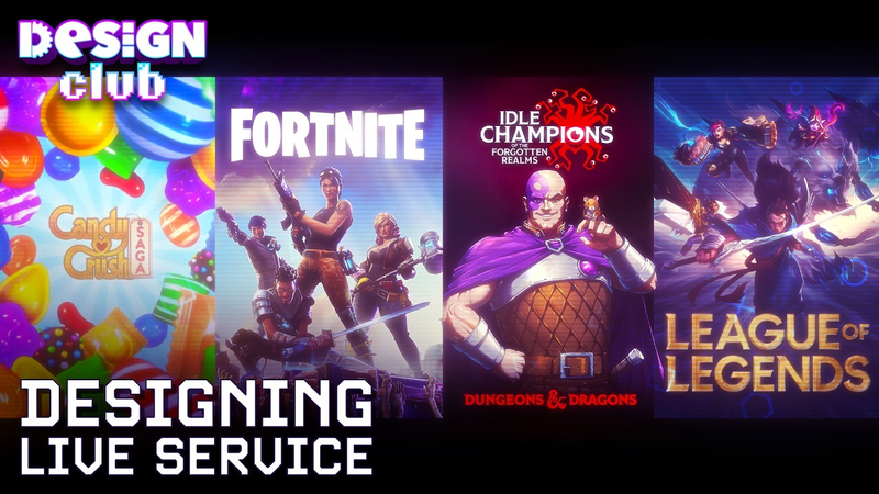 Cover of Designing Live Service Games | Design Club