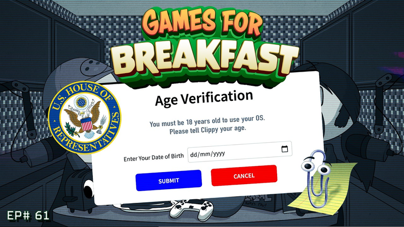 Cover of The "Parents Decide Act" Sucks, D&D's New Game Masters & Bloodborne's got Jack | Games For Breakfast