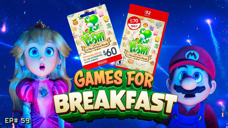 Cover of What Does a Nintendo Game Cost in 2026? -OR- Should Physical Games Cost More? | Games For Breakfast