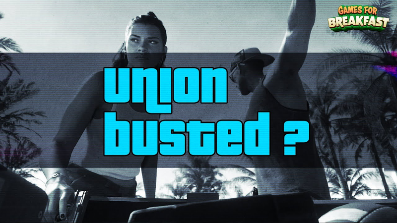 Cover of Rockstar’s Union Gets Busted, Runescape’s MTX Vote & Amazon Unalives New World | Games For Breakfast