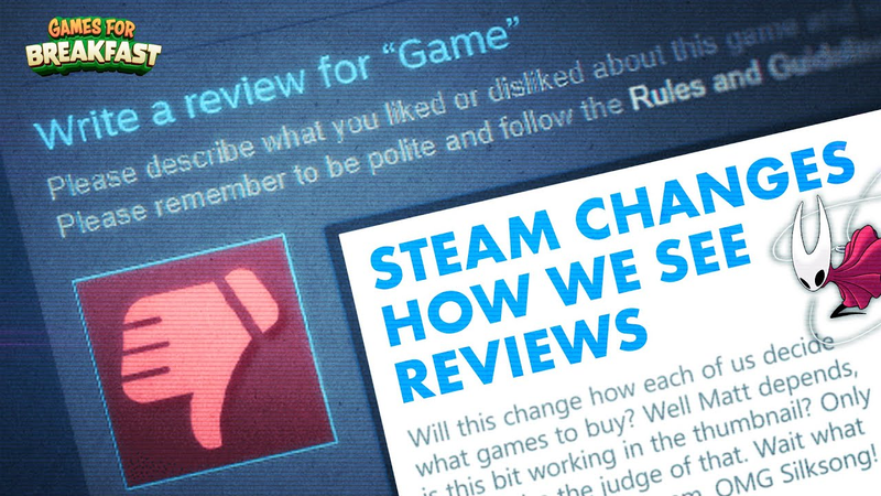 Cover of Steam Review Shakeup, Gamescom Galore & SILKSONG OMFG?!?!? | Games for Breakfast