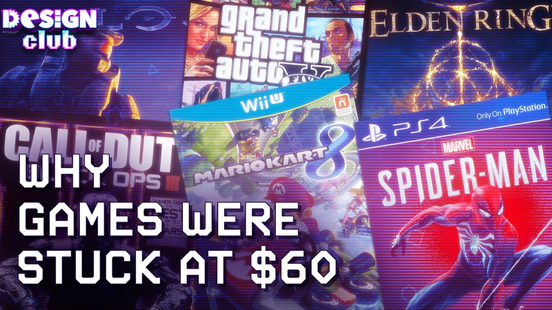 Cover of Why Games Were Stuck at $60 | Design Club