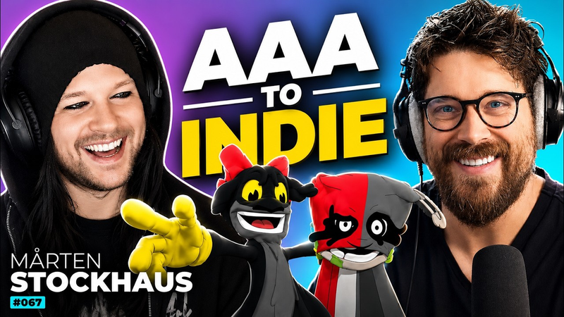Cover of Why I Quit My AAA Job For The Indie Dream (w/ Mårten Stockhaus) — Ep 67