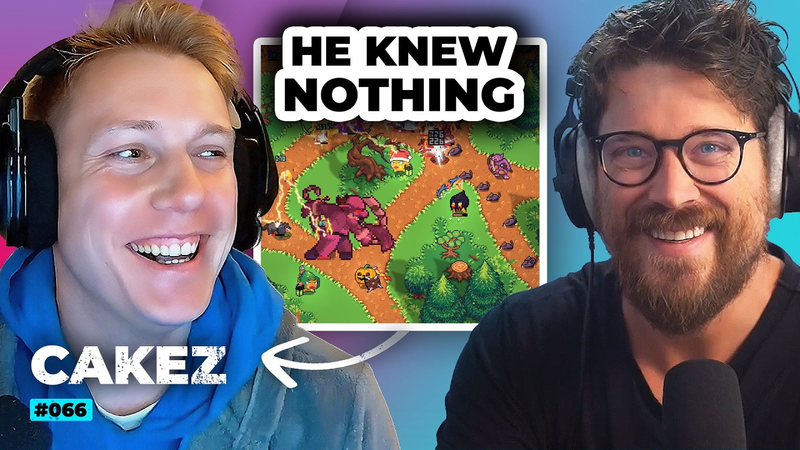 Cover of He Knew Nothing... But Made $800,000 On His First Game (w/ Cakez) — Ep 66