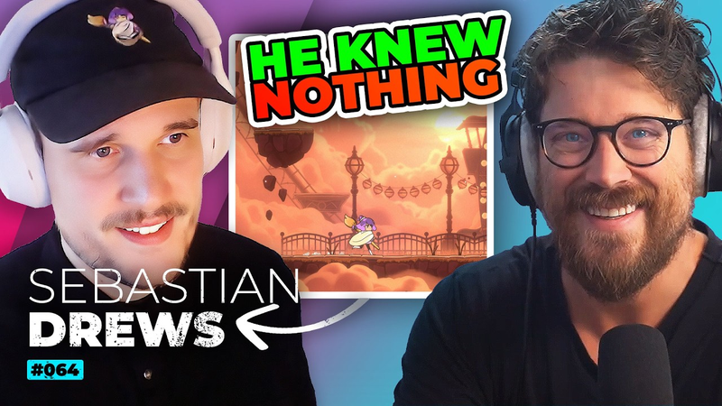 Cover of He Knew Nothing About Making Games... Then Sold 67,000 Copies (w/ Sebastian Drews) — Ep 64