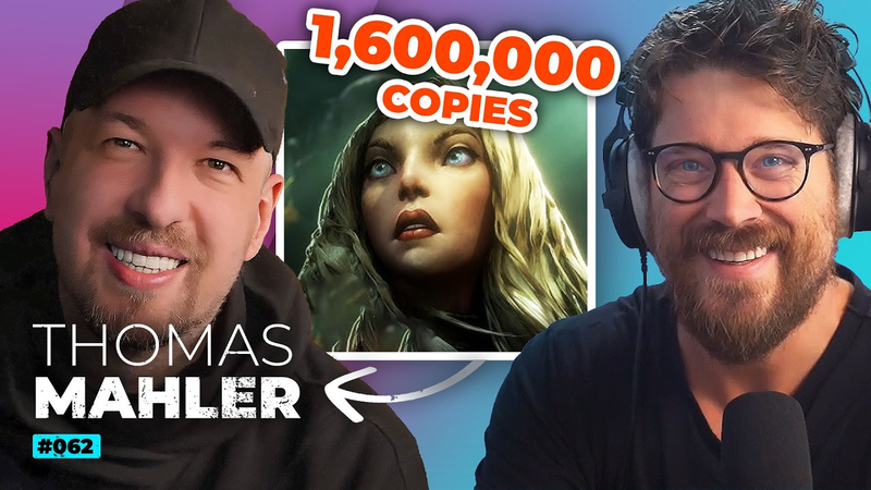 Cover of How He Sold 1.6 Million Copies Of His New Game (w/ Thomas Mahler) — FullTime GameDev Podcast Ep 62