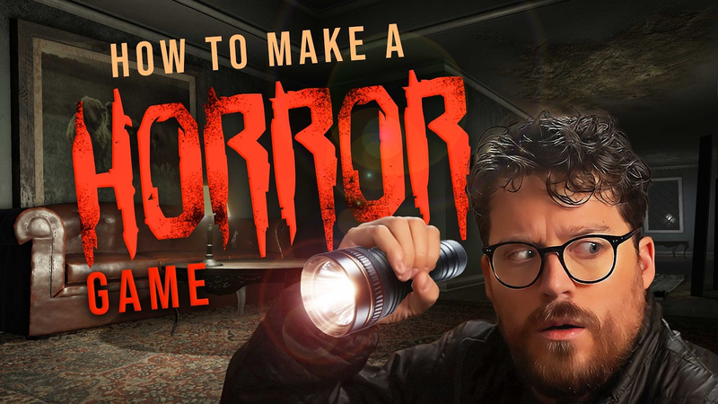 Cover of How To Make A Horror Game (Fast, No Modeling)