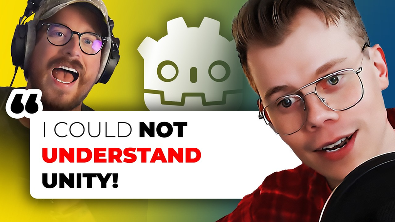 Cover of Should You Switch To Godot? (GODOT vs. UNITY vs. UNREAL)