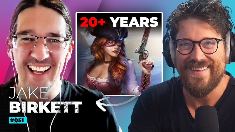 Cover of Jake Birkett: How To Make Indie Games Full Time, Unity vs Custom Engine, Indie Survival | Ep. #051