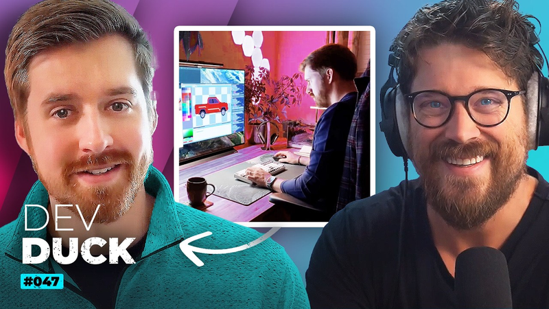 Cover of DevDuck: Switching To Godot, Making Games Alone, 5 Years On 1 Game, Staying Motivated | Ep. #047