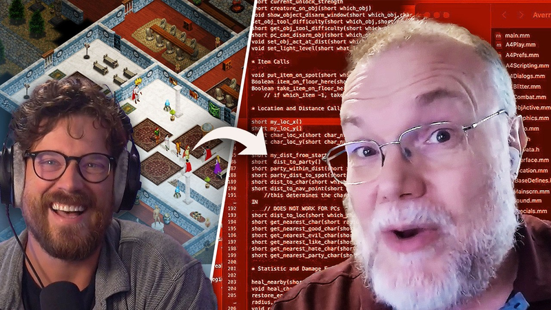 Cover of What A Custom Game Engine (NOT UNITY) Looks Like Behind The Curtain (w/ Jeff Vogel)